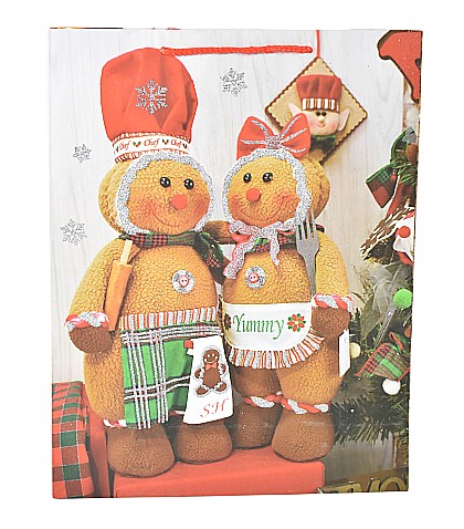 Punga cadou hartie motive craciun 31*40*12cm e5481 [1]