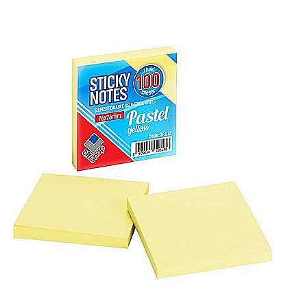 Notes adeziv galben 76x76 mm 100 file/set of012 [1]