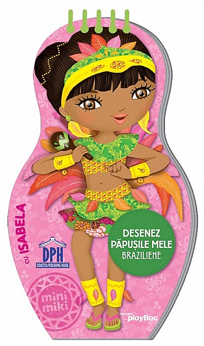 Desenez păpușile mele braziliene... cu Isabela [1]