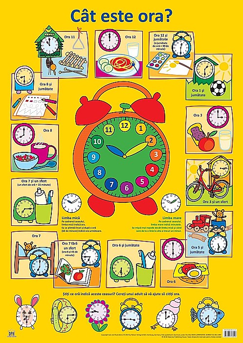 Plansa - Cat este ora? - Nelson Verlag [1]