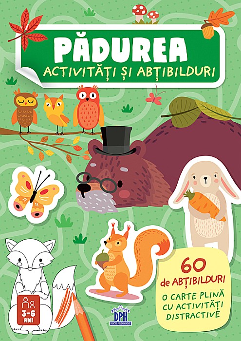 Pădurea – Activități și abțibilduri – Roberta Marcolin [1]