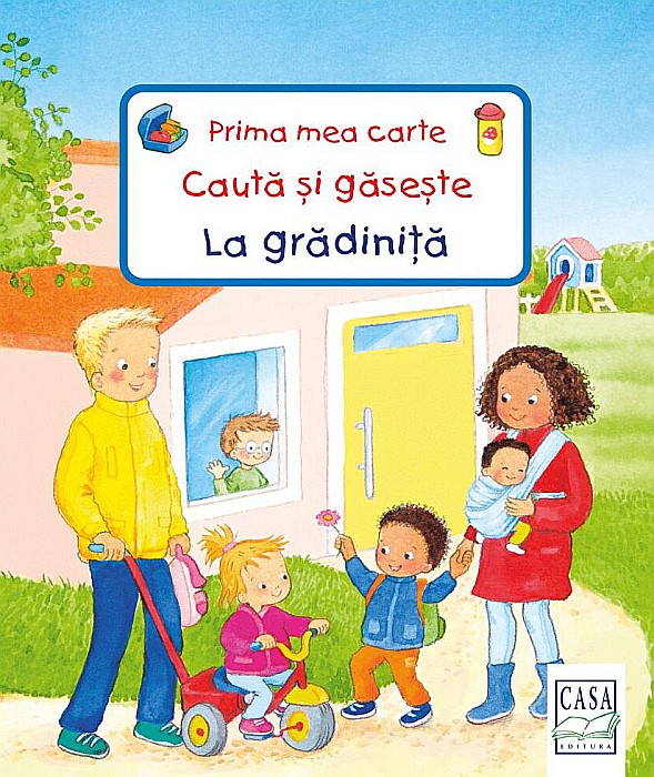 Prima mea carte Cauta si gaseste. La gradinita - Sandra Grimm [1]