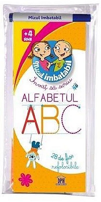 Sunt imbatabil - scrie si stergi - Alfabetul [1]