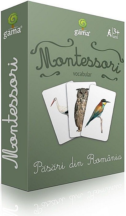 Carti de joc Montessori - Pasari din Romania [1]