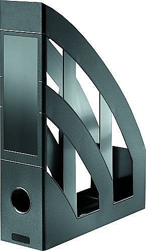 Suport dosare plastic A4 clasic negru Herlitz [1]