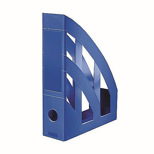 Suport dosare plastic A4 clasic albastru Herlitz [1]