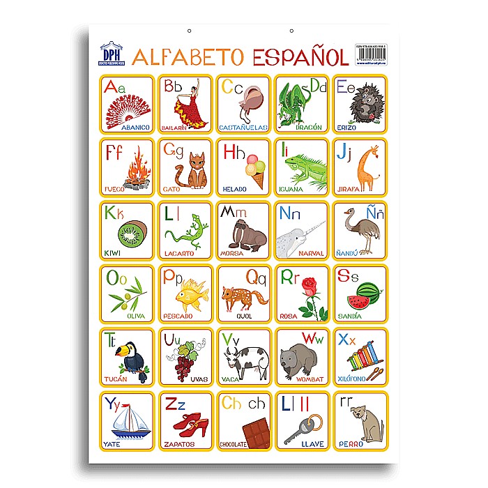 Plansa - Alfabetul ilustrat al limbii spaniole [1]