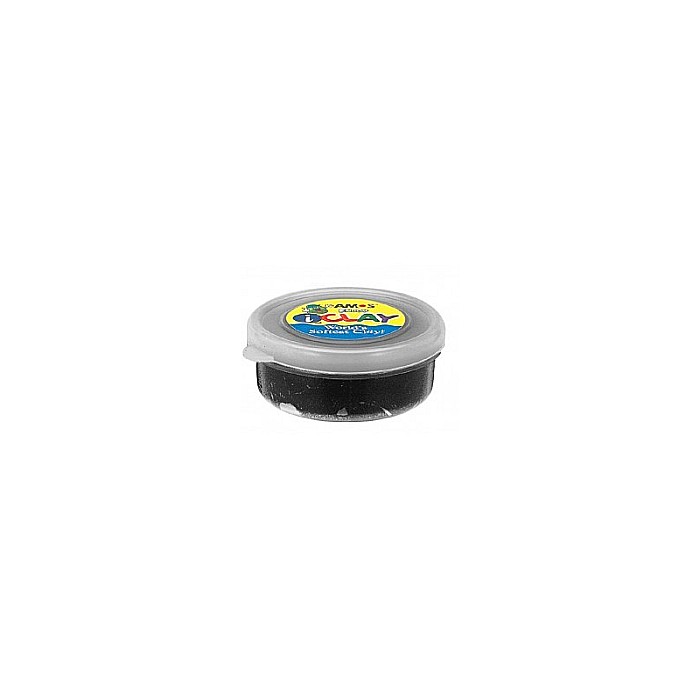 Plastilina amos 18g/cutie negru [1]