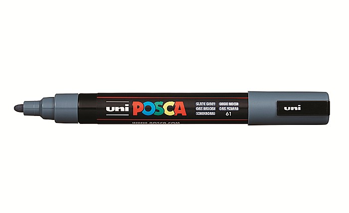 Marker Uni pc-5m Posca 1.8-2.5mm gri albastrui [1]