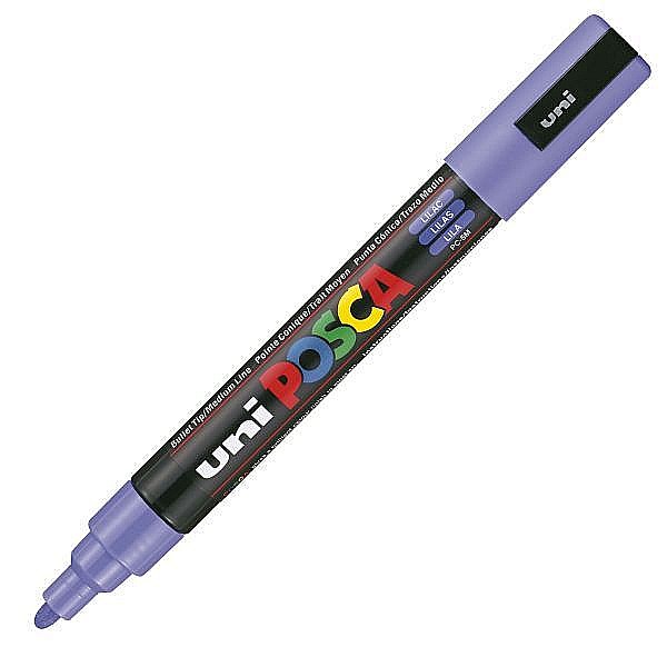 Marker uni pc-5m posca 18-25mm violet metalizat [1]