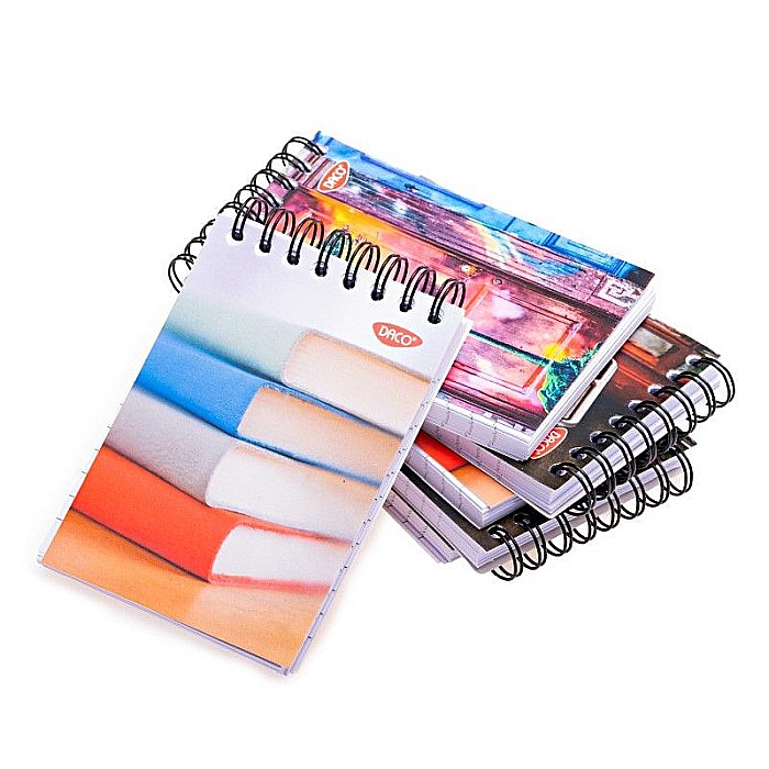Bloc notes a7 spira 80file daco bn580ar [1]