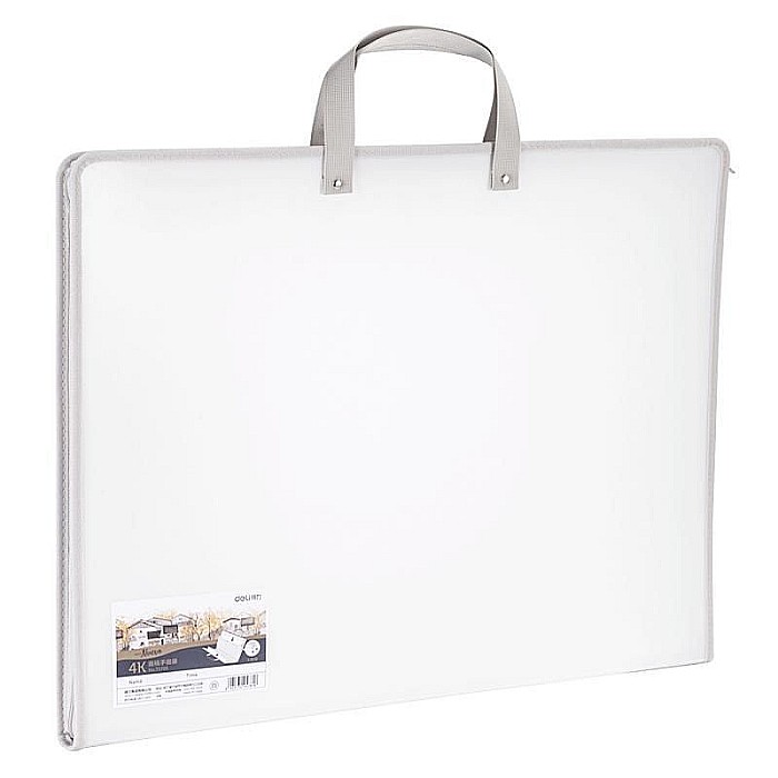 Servieta pp pentru pictura 590x460x35mm alba deli dl72705w [1]