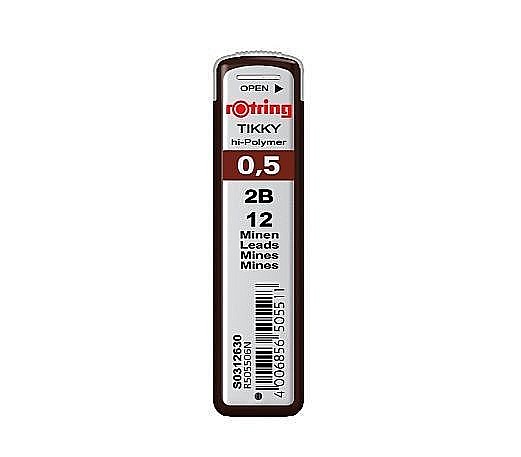 Mina creion 0.5mm 2B Rotring [1]