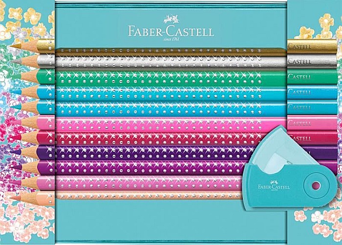 Set cadou 20 creioane colorate sparkle + asc sleeve fc201641 [1]