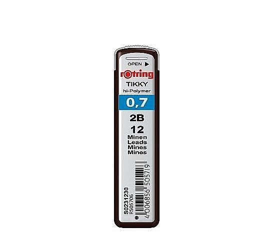 Mina creion 0.7 2b rotring ro231230 [1]