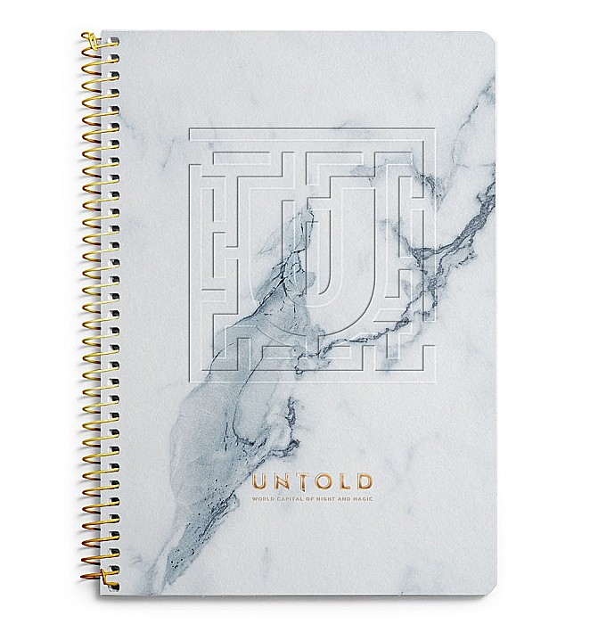 Caiet A4 100 file spirala dictando Untold Herlitz [1]