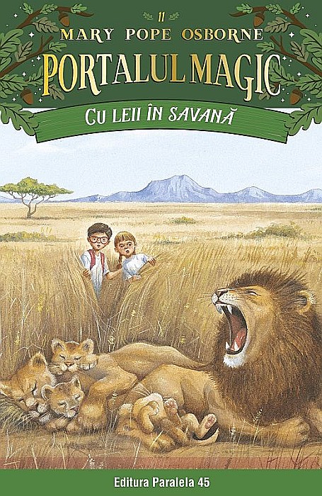 Cu leii in savana - Mary Pope Osborne [1]