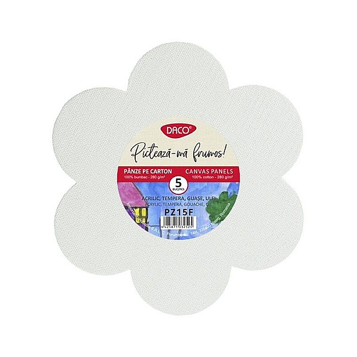 Panza pictura pe carton set 5 floare pz15f [1]