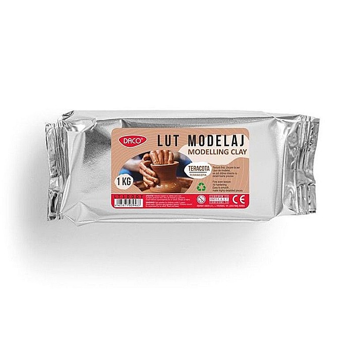 Lut modelaj 1kg teracota daco lt1000t [1]