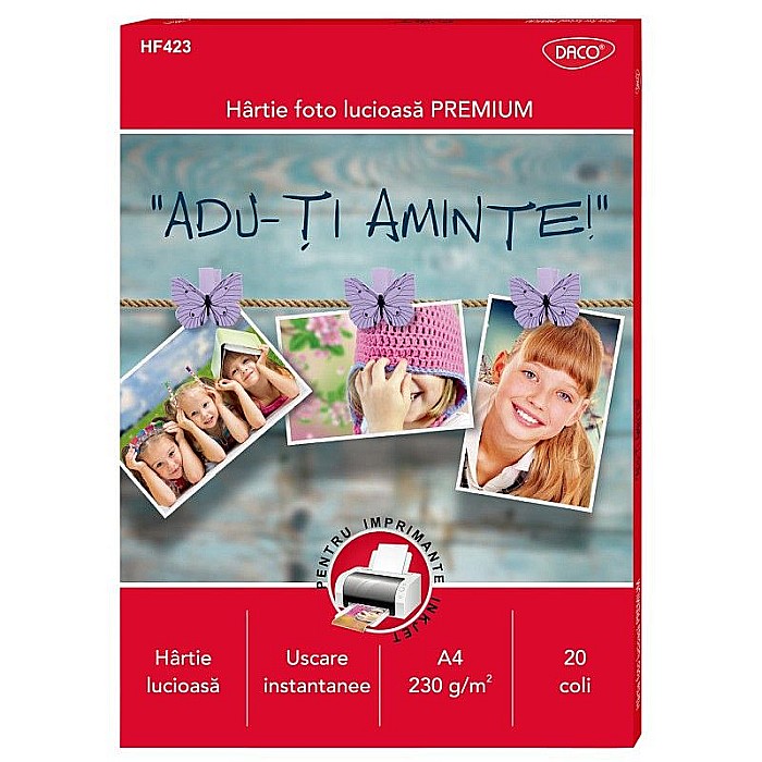 Hartie foto a4 230g 20 coli daco hf423 [1]