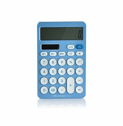 Calculator colorline 12 digits culoare bleu lt-d1026 [1]