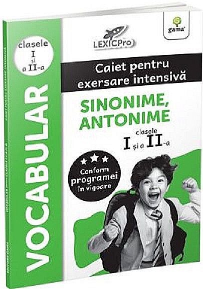 Vocabular. Caiet pentru exersare intensiva. Sinonime, Antonime. Clasele I-II [1]