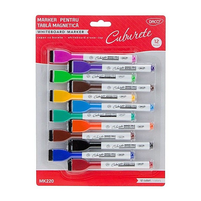 Marker tabla magnetica set 12 daco mk220 [1]
