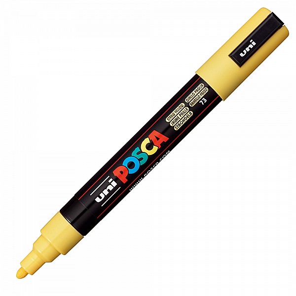 Marker Uni pc-5m Posca 1.8-2.5mm galben deschis [1]