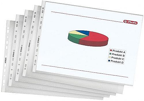 Mape protectie A3 cristal Herlitz [1]