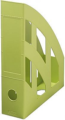 Suport dosare A4 plastic reciclat verde Greenline Herlitz [1]