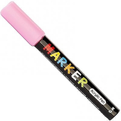Marker vopsea acril m&g vf rotund 2mm roz apl976d937 [1]
