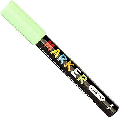 Marker vopsea acril m&g vf rotund 2mm vrd lucifer apl976d975 [1]