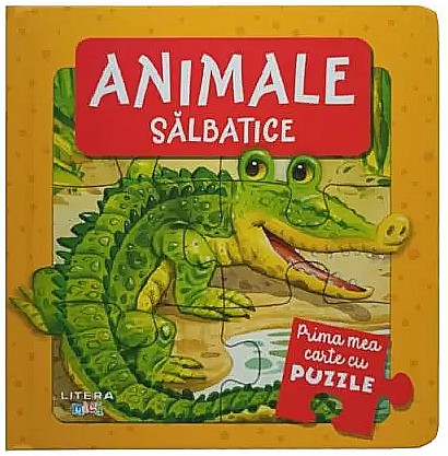 Animale sălbatice Prima mea carte cu puzzle [1]