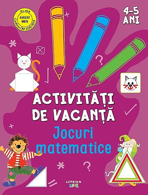 Activitati de vacanta. Jocuri matematice (4-5 ani) [1]