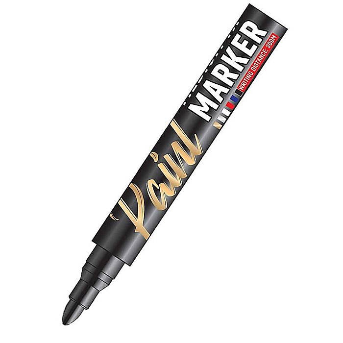 Marker permanent vopsea neagra 2/3mm of521 [1]