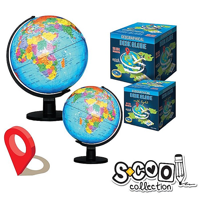 Glob pamantesc cu lumina 20cm sc1109 [1]