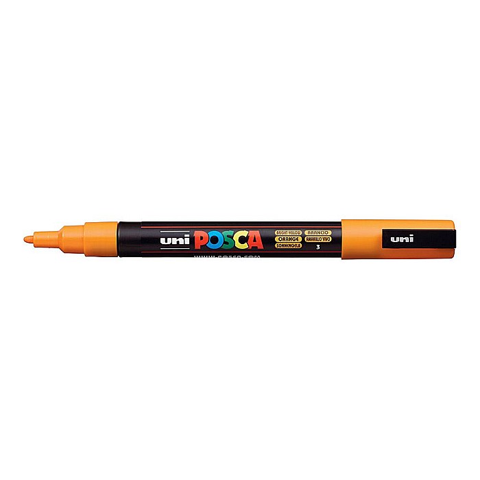 Marker uni pc-3m posca 09-13mm portocaliu k [1]