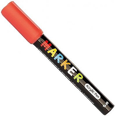 Marker vopsea acril m&g vf rotund 2mm rosu apl976d933 [1]