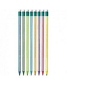 Creion grafit hb cu guma evolution stripes 646 bic bc8960342 [1]