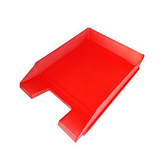 Tavita corespondenta A4 clasic rosu translucid Herlitz [1]