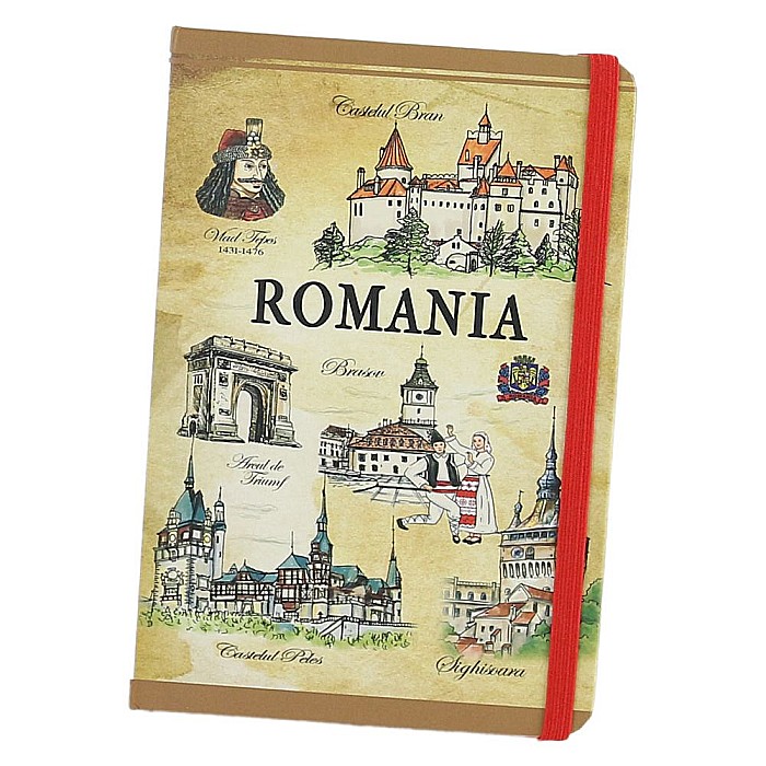 Agenda souvenir Romania 10x15cm 087542 [1]