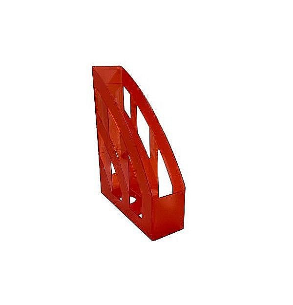 Suport dosare plastic A4 rosu translucid Herlitz [1]