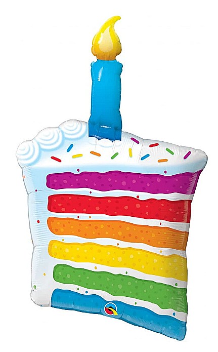 Balon folie figurina 120 cm Felie de tort [1]