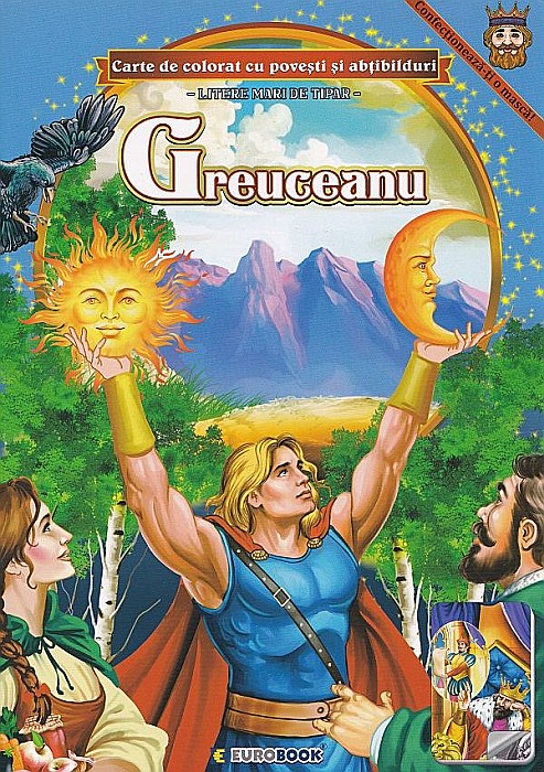 Greuceanu. Carte de colorat cu povești și abțibilduri [1]
