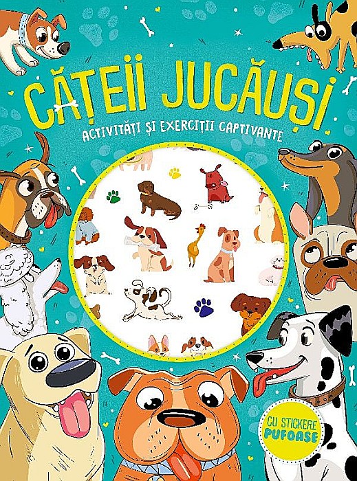 Cateii jucausi. Cu stickere pufoase [1]