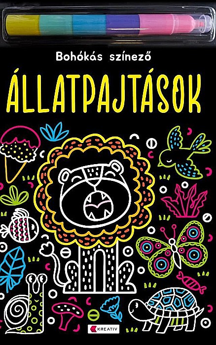 Állatpajtások - Bohókás színező [1]