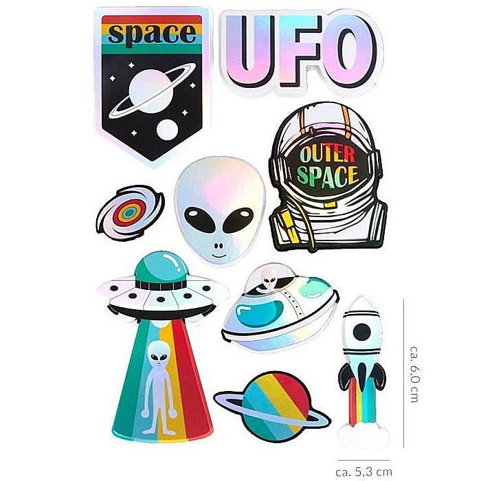 Stickere holografice galaxy 9buc/coala 961853 [1]