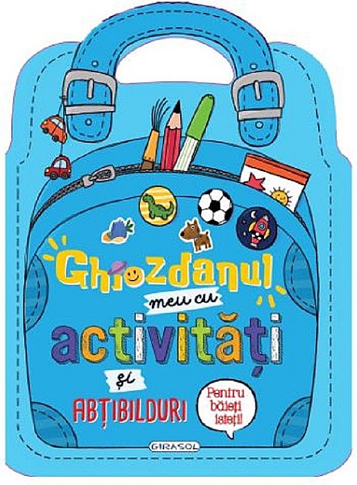 Ghiozdanul meu cu activitati si abtibilduri pentru baieti [1]