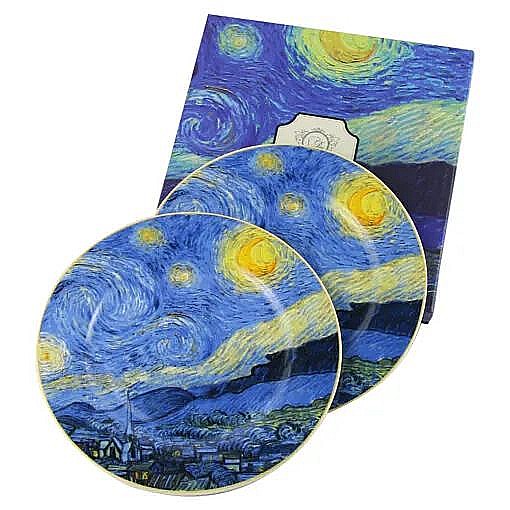 Set 2 farfurii din portelan 19.2 cm starry night [1]