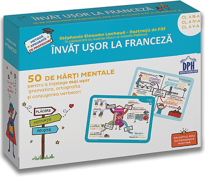 Invat usor la franceza. Vol. II. Clasa a III-a, a IV-a, a V-a - Stephanie Eleaume-Lachaud [1]
